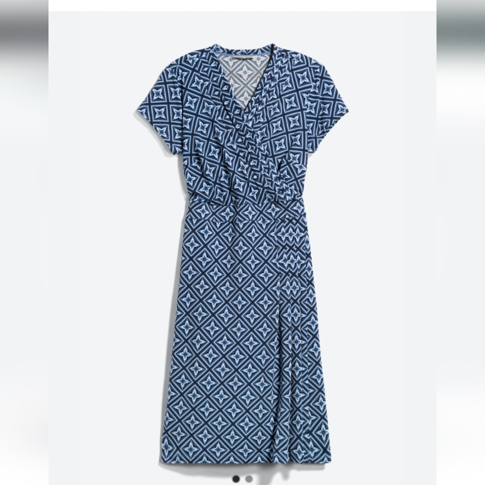 Dress with geometric print 2X by 41 Hawthorn